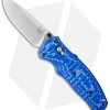 Benchmade Volli AXIS-Assist Knife Blue G-10 (3.26" Satin) 1000001-1601 -Knives Benchmade Store benchmade volli 1000001 1601 cm