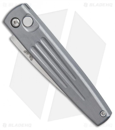 Vintage Benchmade 1000S Auto Spike Automatic Knife Pewter (3.6" Satin Serr) 4 Vintage Benchmade 1000S Auto Spike Automatic Knife Pewter (3.6" Satin Serr) - Image 2