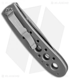 Vintage Benchmade Crawford Leopard 625 Liner Lock Knife (3.625" Satin Serr) -Knives Benchmade Store vintage benchmade crawford leopard 625S BHQ 37812 er side