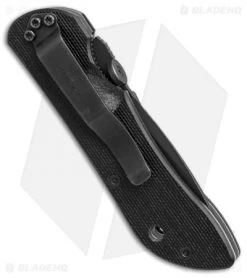 Vintage Benchmade Stryker 910BTS Liner Lock Knife (3.625" Black Serr) -Knives Benchmade Store vintage benchmade stryker black serr 910bts BHQ 37214 er side